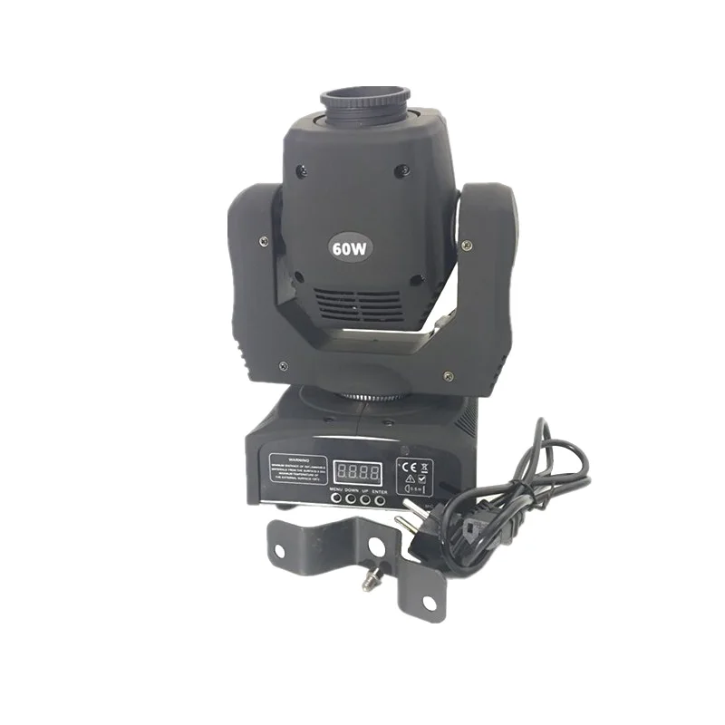 Karšto pardavimo Mini Vietoje 60W LED Moving Head Light Su Gobos Plokštės Spalvos Plokštė,Aukšto Ryškumo 60W Mini Led Judančios Galvos, Šviesos, DMX512