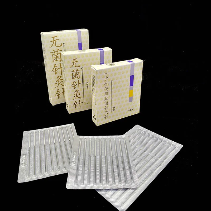10boxes *100vnt Debesis Dragon Akupunktūros Adatos Aseptinis pakuotės(Ne-Adata-Vamzdžiai Paketo Versija)