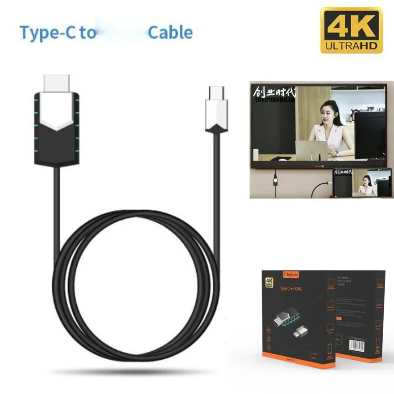 1080P USB C Tipo HDMI-suderinama TV Kabelis, Adapteris, Skirtas 