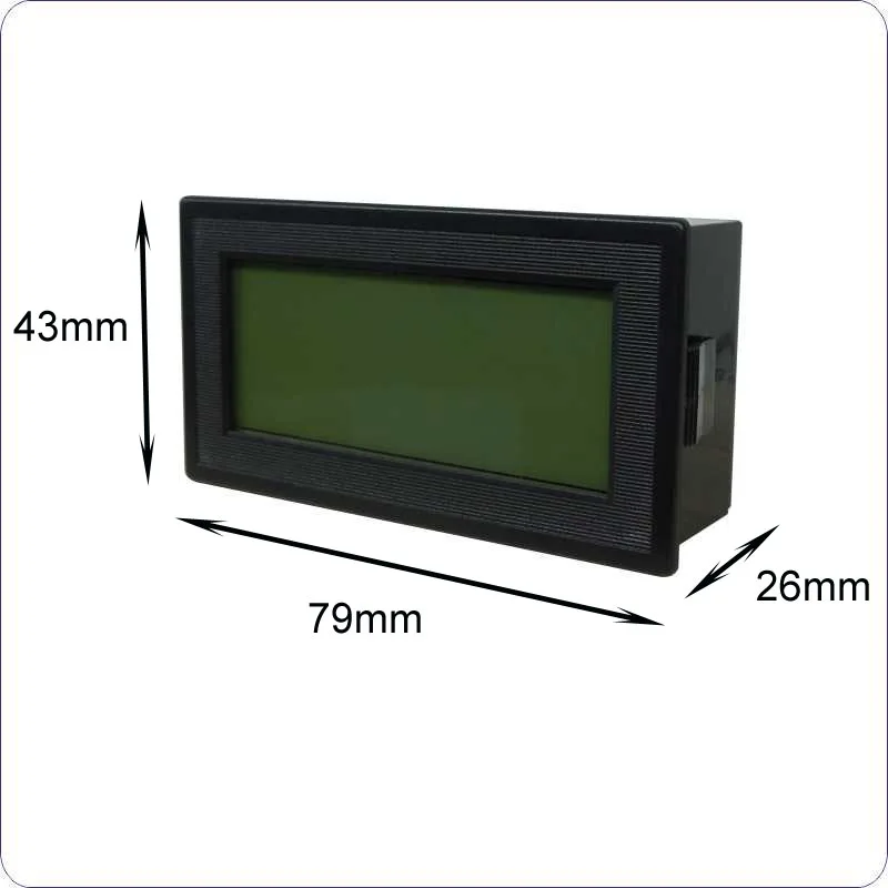 AC 60-500V 20A LCD Skaitmeninis Multimetras Energijos Testeris Votage Srovės Matuoklis 6 1 Frequencey Galios Koeficiento Matuoklio Galia Stebėti