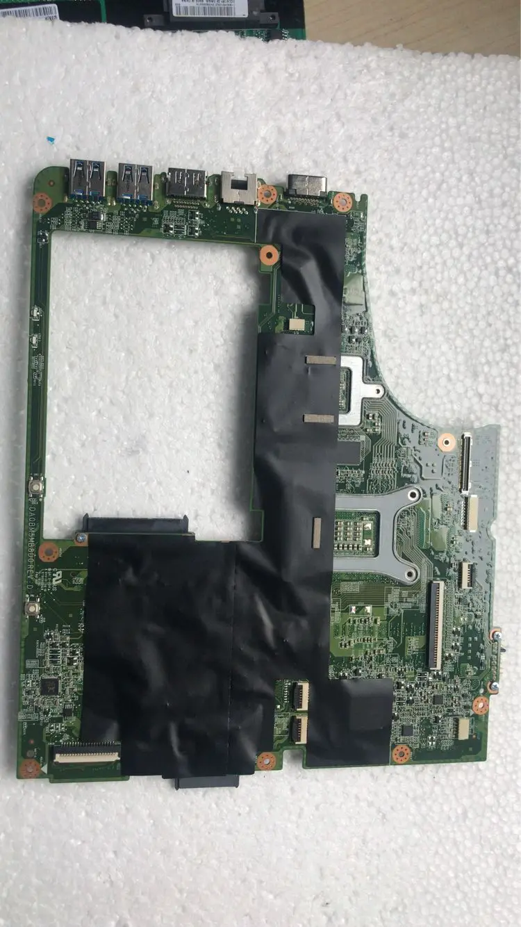 DA0BM5MB8D0 plokštė Lenovo B5400 M5400 nešiojamojo kompiuterio motininė plokštė PGA947 HM87 GT820M 2G DDR3 bandymo darbai