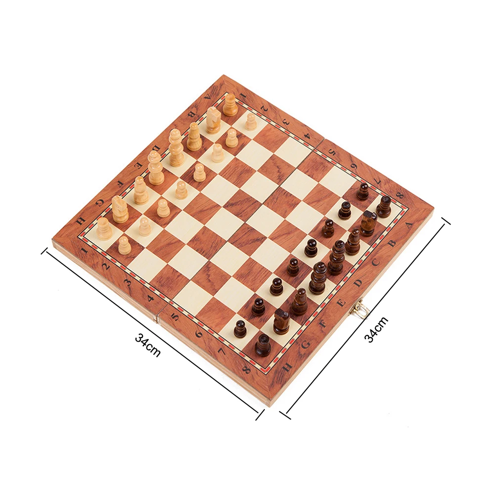 1 Set Šachmatų Žaidimas Žaislas Medinis Švietimo Įspūdį šachmatų lenta Žaidimas Suaugusiems Vaikams Tėvų-vaikų, Šeimai Šalis Žaidimas Interaktyvūs Žaislai Gif