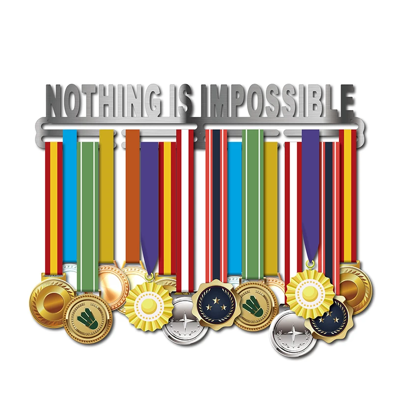 DDJOPH medalis pakaba Įkvepiantį medaliai pakaba Plieno medalio savininkas 32+ medaliai
