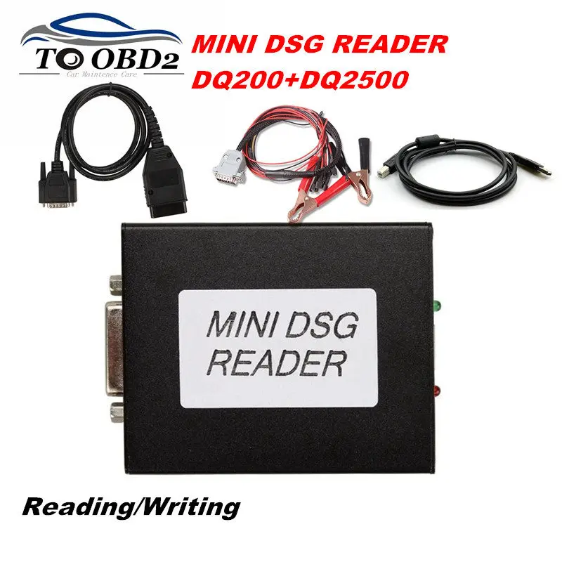 Karšto Parduoti Naujausias MINI DSG Reader pavarų Dėžė Duomenų DSG Diagnozė DQ200+DQ250 AUDI Volkswagen DSG Skaitymo/ Rašymo Įrankis
