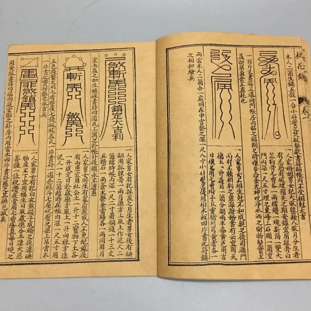 Kinijos senus siūlus privalomos knygos numerologija būrimą raganavimas knyga (Peach Blossom Miesto rašybos žemėlapis) ranka versija