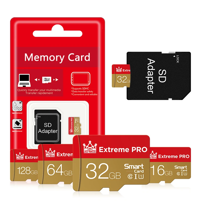 Ultra Atminties Kortelę Micro SD Kortele 8GB/16GB/32GB/64GB/128GB C10 Mini TF Kortelę su SD adapteriu