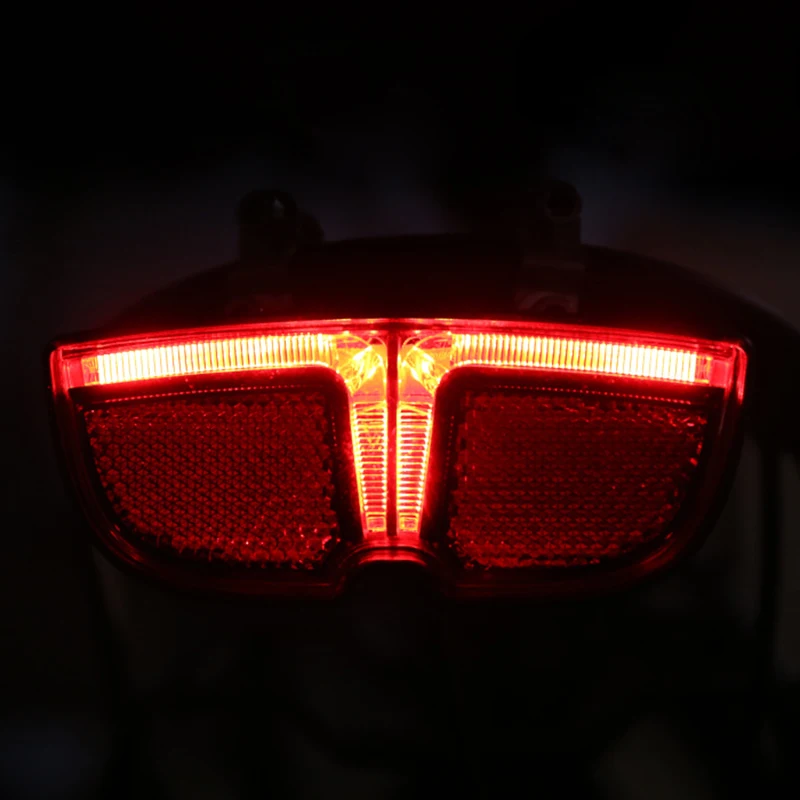 MTB Kelių Dviratį Dviračiu LED galiniai Žibintai Jojimo Įspėjimo Lemputė Bafang Apšvietimas dviračių Uodega užpakalinis žibintas, Dviračio LED Šviesos