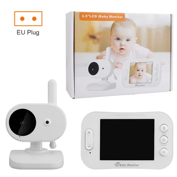 3.5 Colių Nešiojamas LCD Spalvotas, Belaidžio ryšio Vaizdo ir Garso Kūdikio stebėjimo Naktis Kamera, Du Būdu Radijo Temperatūros Nustatymo