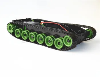 3-8V Bakas Robotas važiuoklės caterpillar crawler platforma 