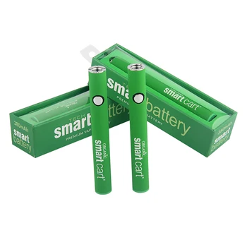 380mah Smart Cart Baterija 510 Sriegis Įtampa Reguliuojama CBD Vape Baterija SmartCart Pašildymas Baterija skirta Smart Vape Kasetės