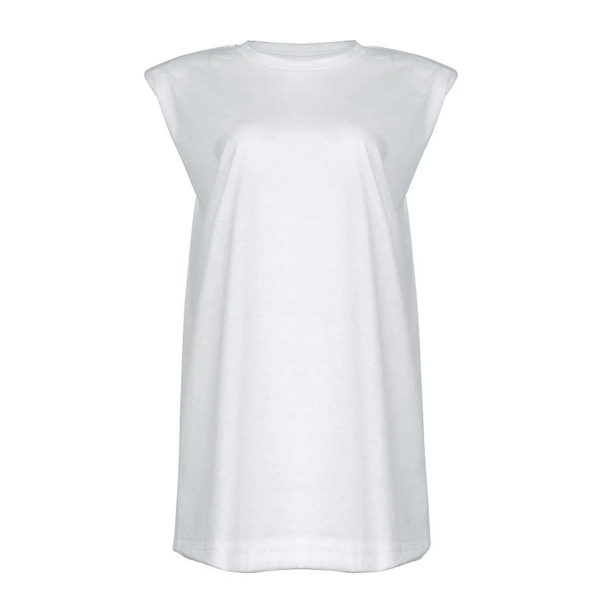Vasaros Rankovių Pečių Trinkelėmis Mini Suknelė 2021 O Kaklo Atsitiktinis Palaidų Kišenėje Kietas Dryžuotas Baltas Juodas Pagrindiniai Suknelės Moterims, Vestidos