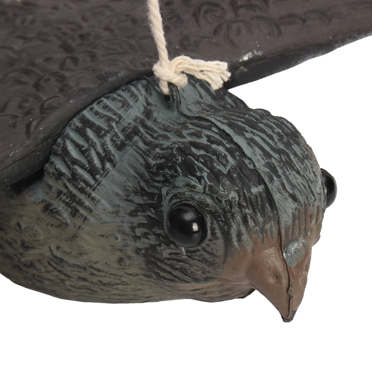 3D Akis Medžioklės Jaukas Plaukioja Hawk Netikrą Paukščių Skambinančiųjų Scarer Sodo Kenkėjų Atgrasymo Repeller Fotografavimo Lauko Medžioklė