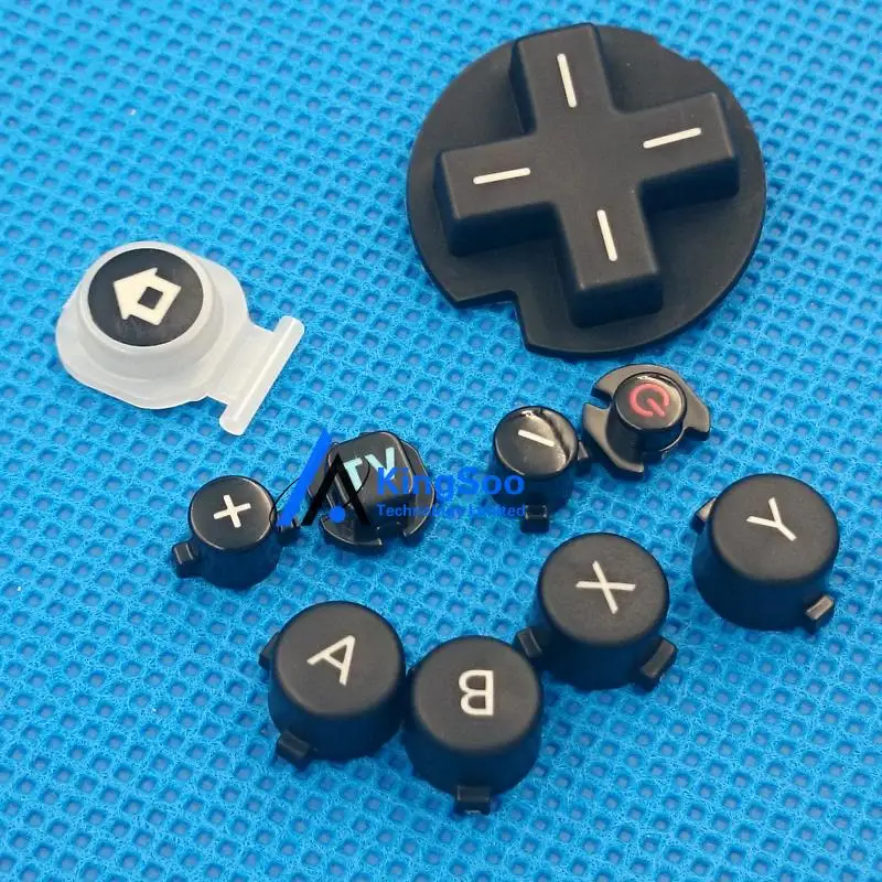 Pilnas Komplektas Mygtukai Wii U Gamepad ABXY ir Kryžiaus Mygtuką Originalaus