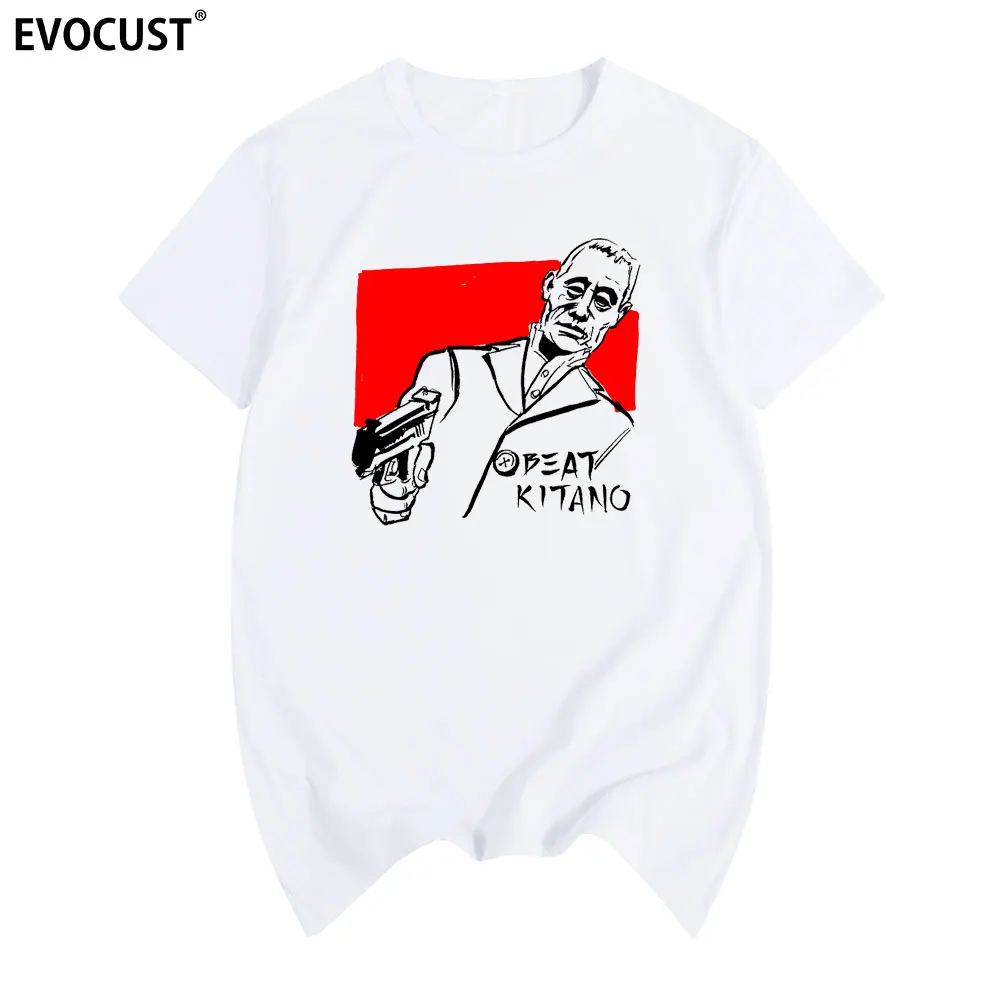 Takeshi Kitano T-shirt Medvilnės Vyrų marškinėliai Naujas Moterys Vasarą Patogus Tee