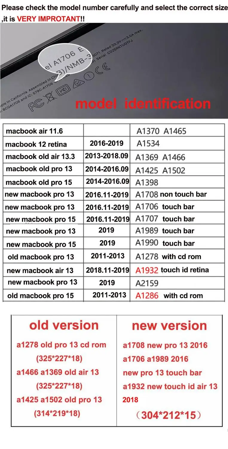 Blizgus Korpuso Apsaugos Hard Case Sleeve for Macbook Air 11 