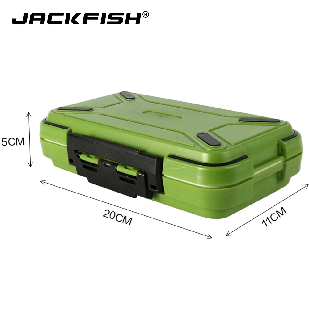 JACKFISH Žvejybos Reikmenys Dėžės Dvigubo Sluoksnio 30 Kupė Masalas 20CM Žvejybos Lauke Skristi Žvejybos Reikmenys Dėžės Accessories