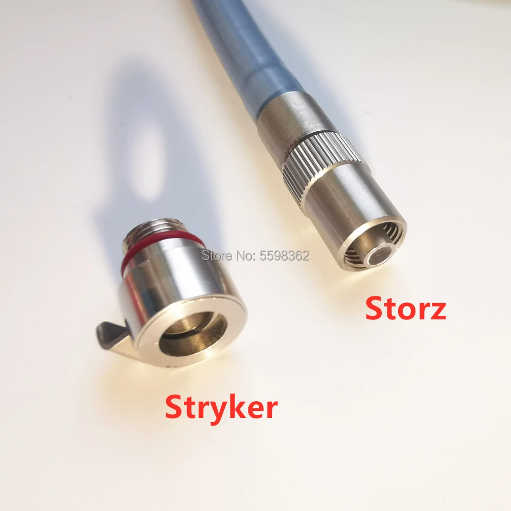 2,5 m 3m Stryker Stryker Medicinos Chirurgijos Endoscop Skaidulų optinio pluošto Silikono Kabelis Šviesos Lempos Šaltinis Vadovas 4mm*3000mm