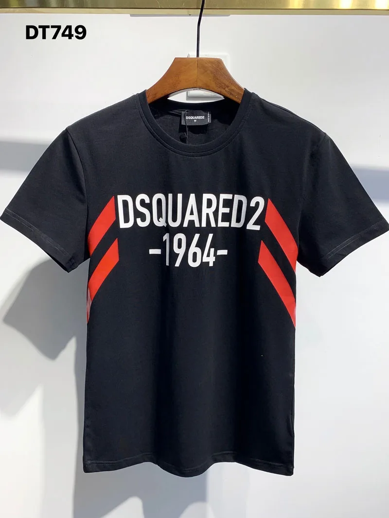 Užjūrio Autentiški 2020 NAUJA, T-Shirt D2 O-Kaklo trišakiai Trumpi rankovėmis Viršūnes DSQ2 Vyrų Drabužiai DT749