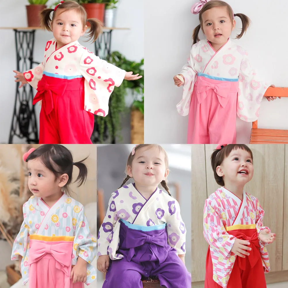 Vietoje 19 Pavasarį Ir Rudenį Kūdikiui Ilgomis Rankovėmis Kombinezoną Laipiojimo Drabužius Japoniško Stiliaus Klasikinis Moterų Kimono Japonų Kimono 37301