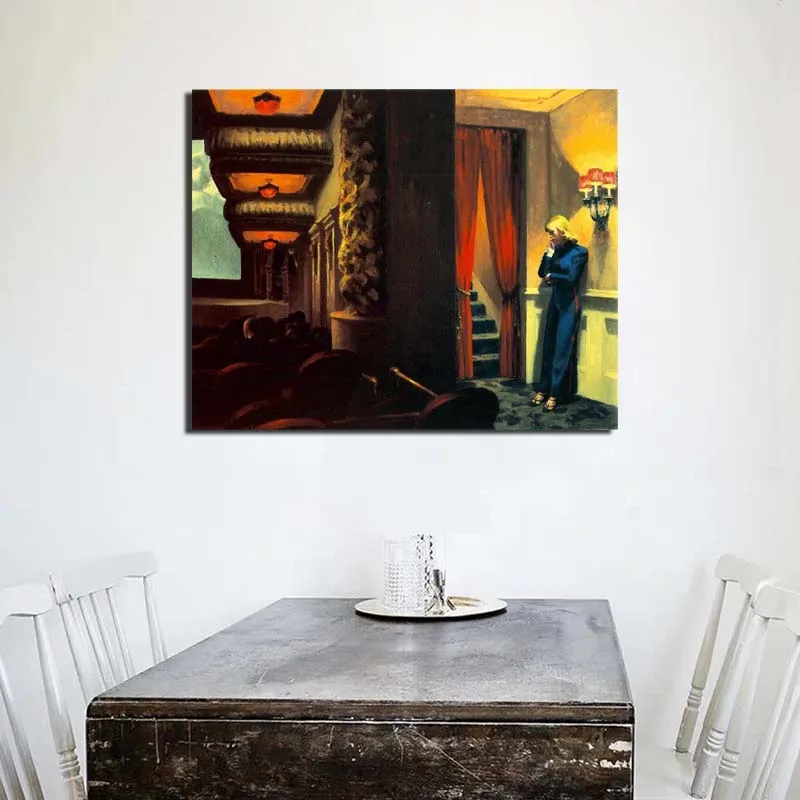 Šiaurės Plakatas Edward Hopper Tapybos Drobės Spausdina Kambarį Namo Apdaila Modernios Sienos Meno Aliejaus Tapybai Plakatai Nuotraukas