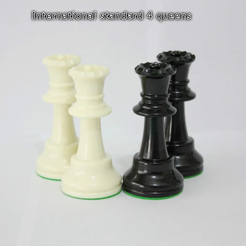 Sunkinančiomis aplinkybėmis Tarptautinis Standartas Konkurencijos Wang Gao 97mm Didelis Akrilo Šachmatų Rinkinį su 4 Chessboards