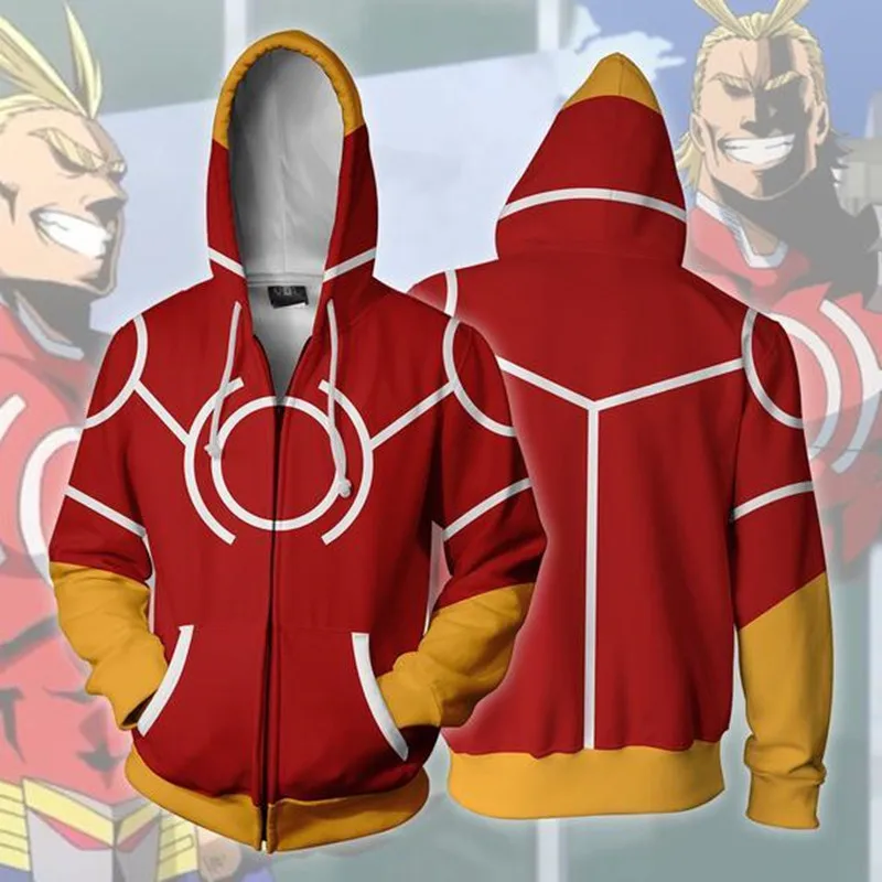 3D Mano Herojus akademinės bendruomenės palaidinės Plius dydis vienodas Vyrų, Moterų, hoodies cosplay kostiumų Kolegijos drabužių Viršų Naujas