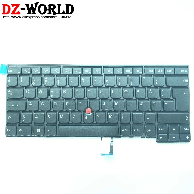 Naujas Originalus DK Danija danijos Klaviatūra Lenovo Thinkpad E431 E440 Teclado 04Y2735 04Y2772