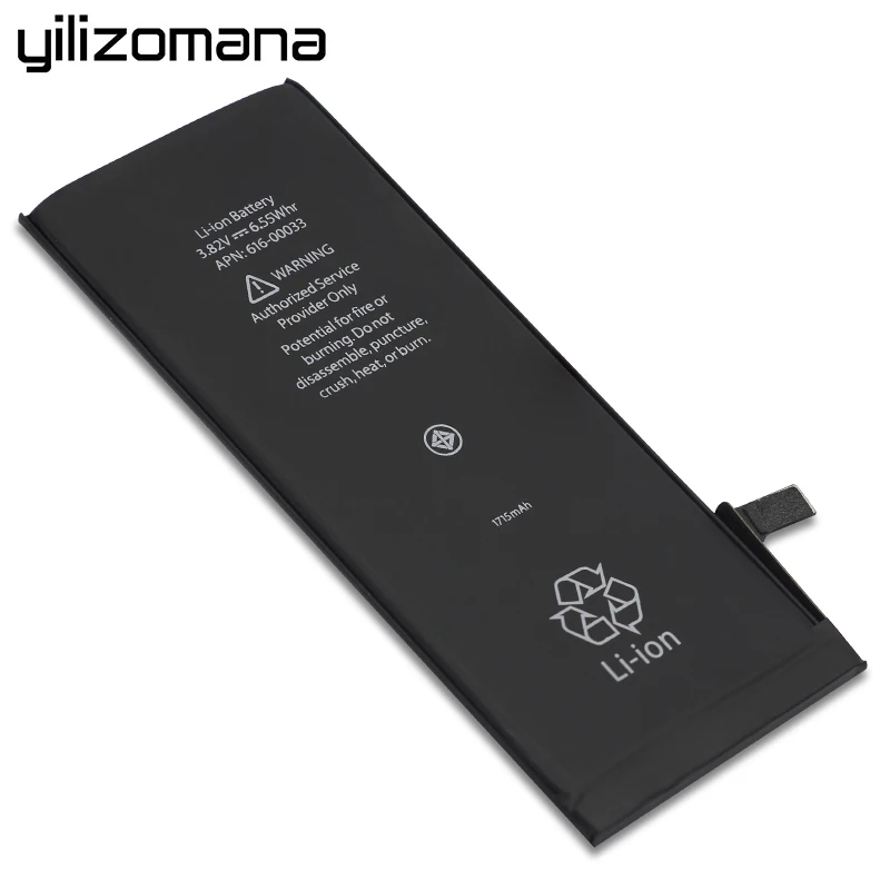 YILOZOMANA Originalus Talpos Telefono Bateriją 1715mAh iPhone 6S Baterijos Pakeitimas nemokamais Įrankiais, Mažmeninė Pakuotė