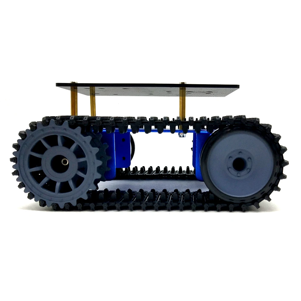 Mini T10P Protingas Robotas Bakas, Važiuoklė, Stebimi Automobilių Platforma su Pavara Variklis 