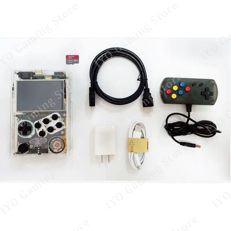 3.5 Colių Ekranas, Vaizdo Žaidimų Pultai Iki pi HDMI Išvesties Aviečių Pi 3 B Recalbox Nešiojamą Retro Žaidimo Žaidėjas 14000 žaidimai