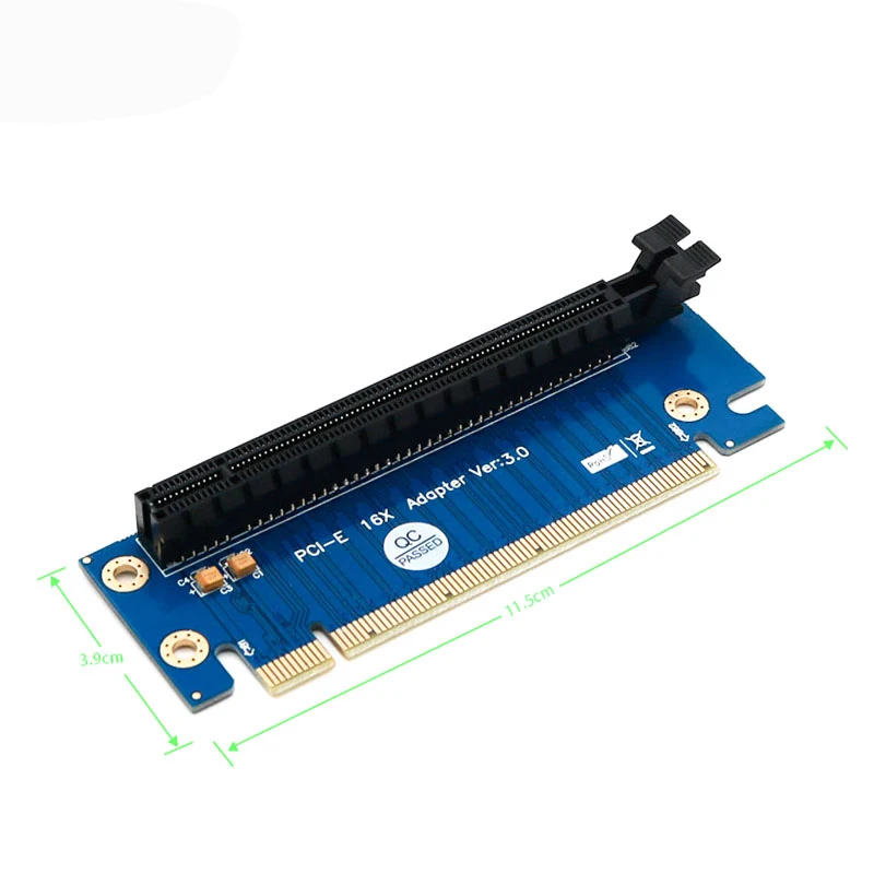 PCI Express 16x Riser Card PCIE Riser vaizdo Korta PCI-E PCI-E Riser Adapter PCI-E 16X, kad 16X Pjesė Kortelę 1U 2U Priimančiosios