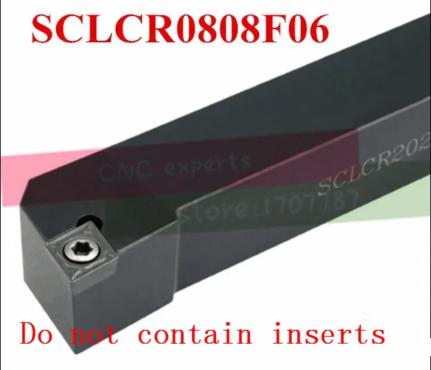 SCLCR0808F06 8*8mm Metalo Staklės, Pjovimo Įrankiai, Tekinimo Staklės, CNC Tekinimo Įrankiai, Išorės Tekinimo Įrankio Laikiklis S-Type SCLCR/L