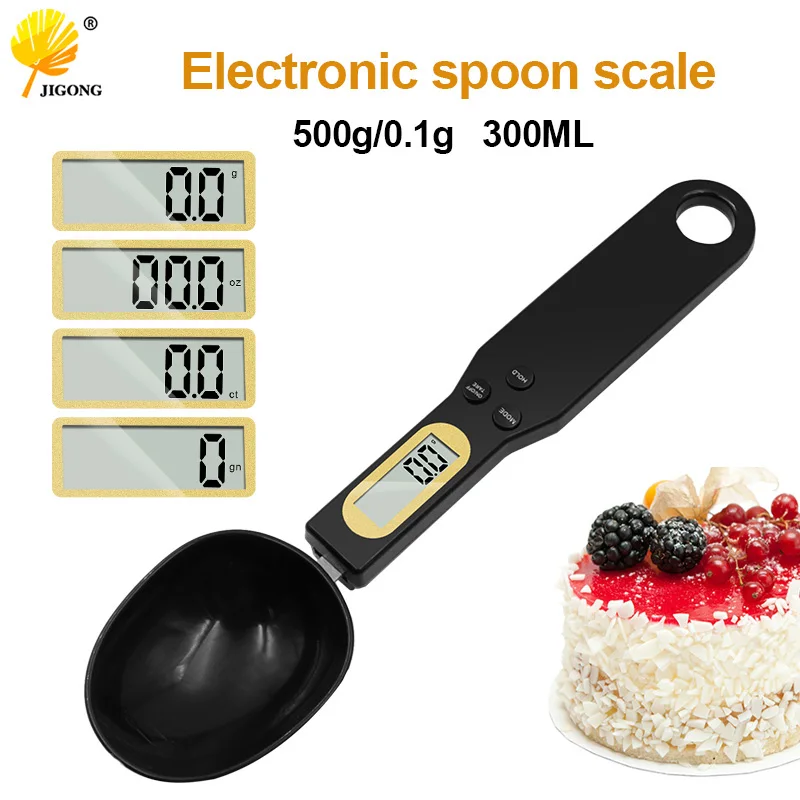 500g 0.1 g Skaitmeninis Tikslios Matavimo Šaukštai Elektroninis LCD Skaitmeninis Šaukštas Svoris Volumn Maisto Masto Gramas Mini Virtuvė Masto