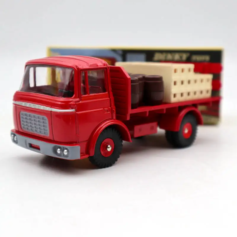 Atlas Dinky toys 588 Plynaukštėje Brasseur Berliet GAK Camion Raudona Diecast Modelių Auto Automobilis Dovanų Kolekcija