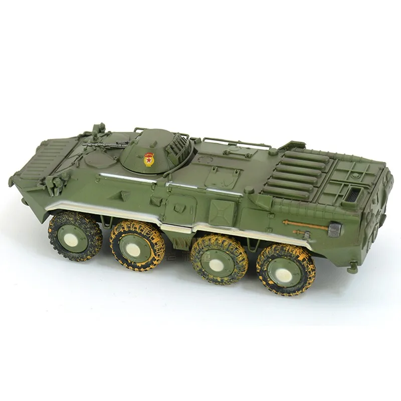 Iš anksto pastatytas 1/72 mastelis BTR-80 APC desanta vežėjas hobis kolekcines baigė plastikiniai modelis