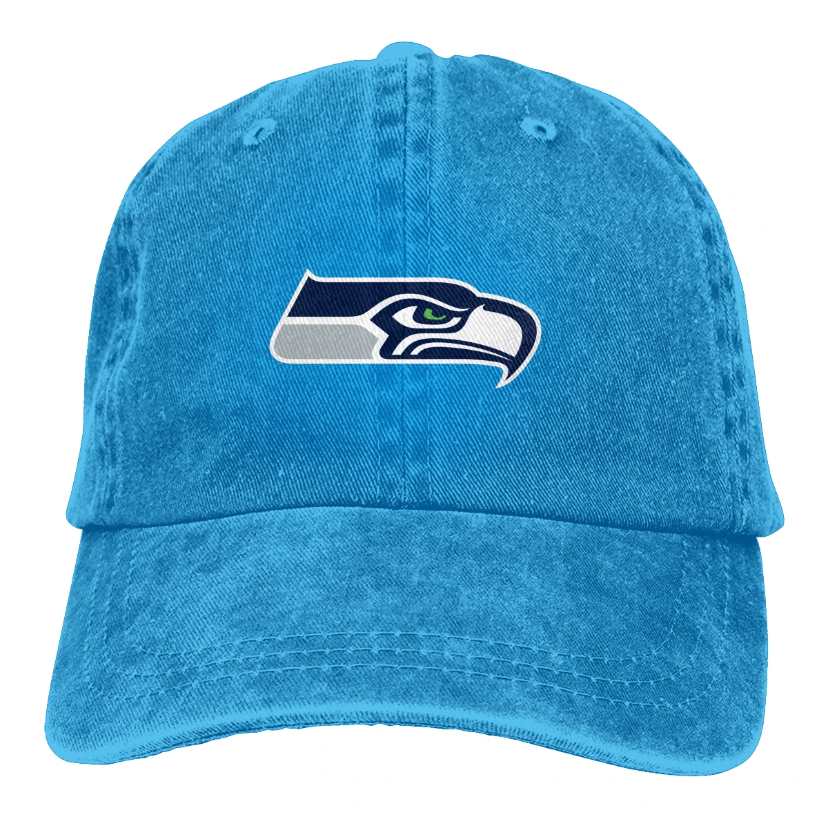 Beisbolo kepuraitės spausdinti 3D Seahawks logotipą, lauko laisvalaikio Plauti Reguliuojamas Hip-Hop skrybėlę, Moteris, Vyras skrybėlės