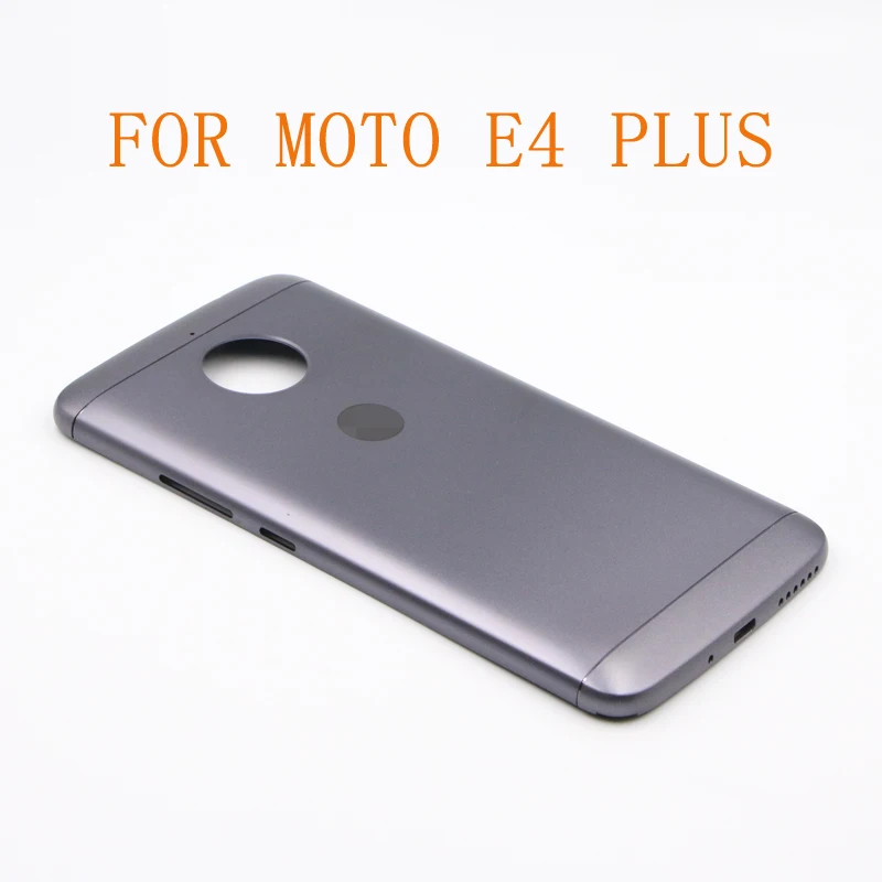 Aukštos Kokybės Moto E4 Plius Galinio Baterijos Dangtelio Atveju, Durys, Galinis Korpusas Atveju Pakeisti Motorola E4 Plius