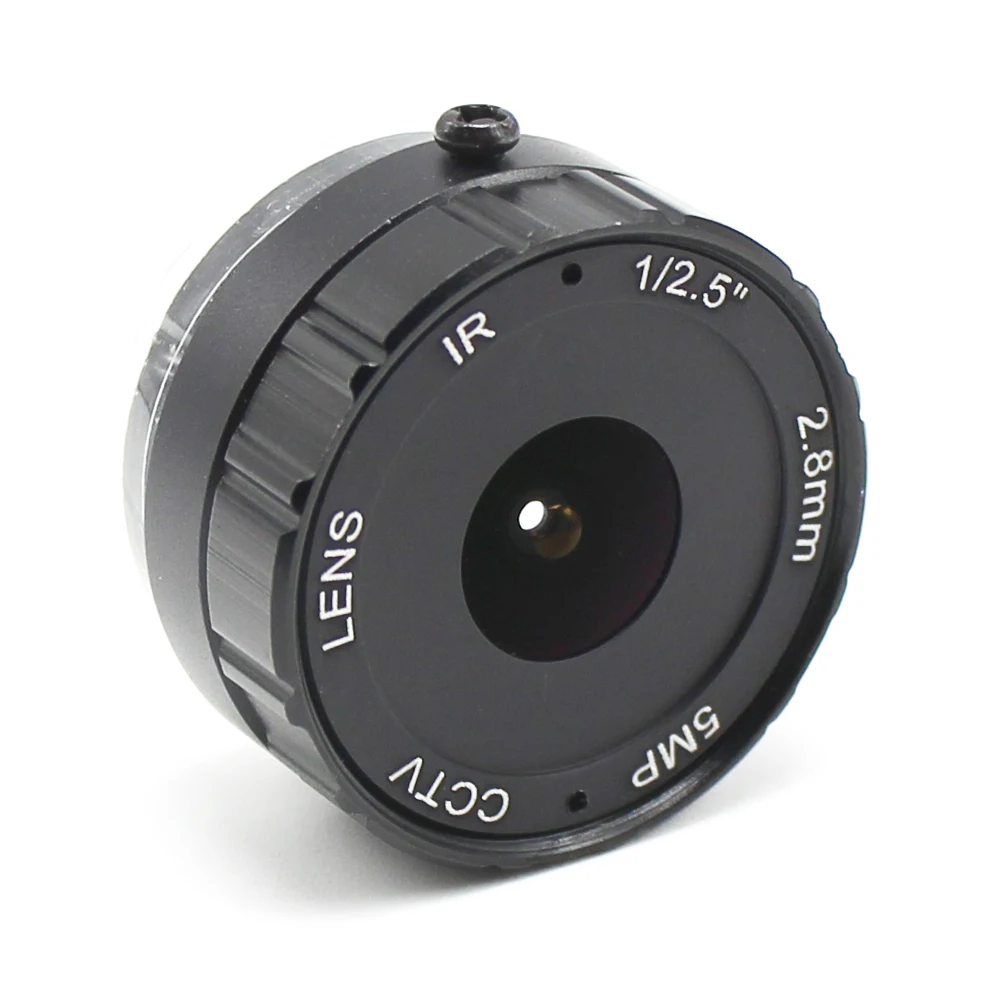CS 2,8 mm 4mm 6mm CCTV Apsaugos Objektyvo 5MP F1.2 170 Laipsnių Plataus Kampo VAIZDO žuvies akies 