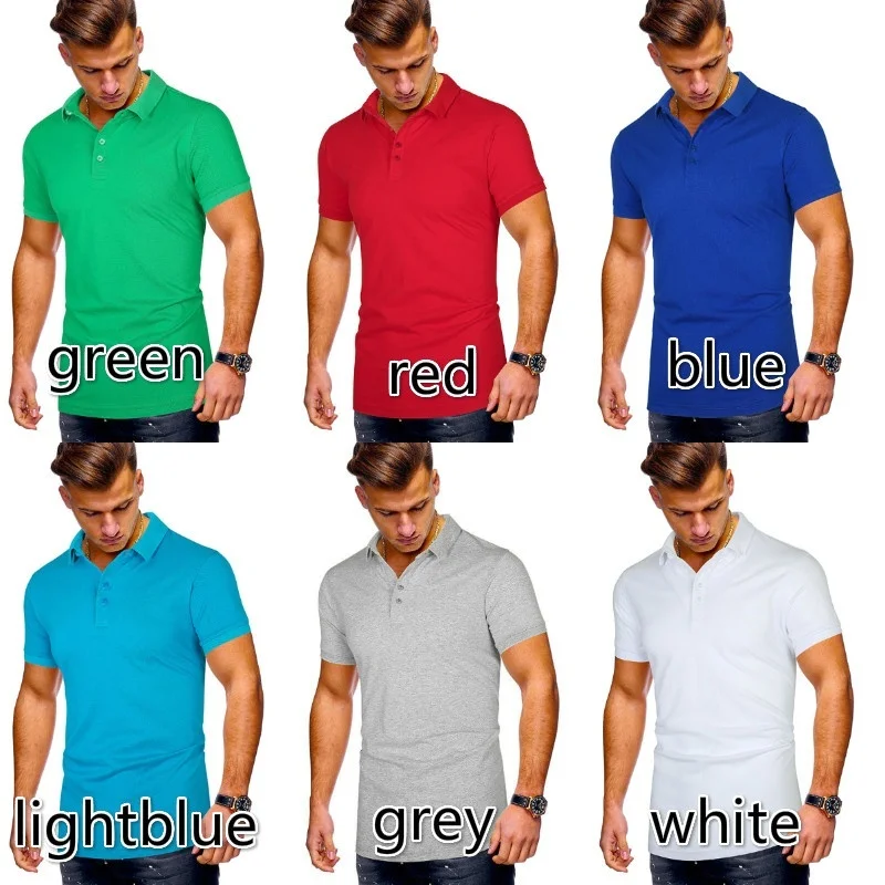 2020 m. Vyrų Mados Aukštos Kokybės Polo Marškinėliai Vyrams Quick Dry Fit Vienodas Rankovėmis marškinėliai