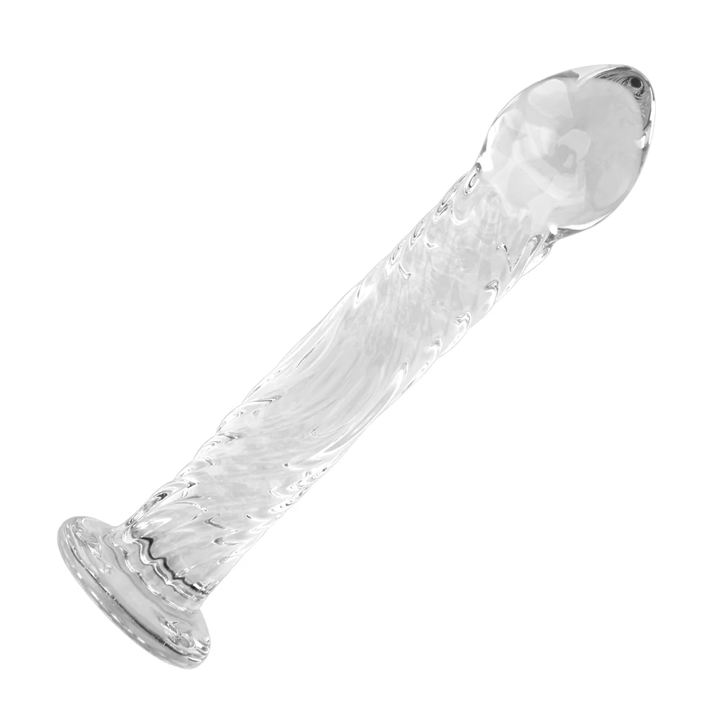 IKOKY Krištolo Stiklo Dildo Sekso Produktai Analinis Butt Plug Netikras Penis Suaugusiųjų Sekso Žaislai Moterims, Vyrams, Gėjų, Moterų Masturbacija