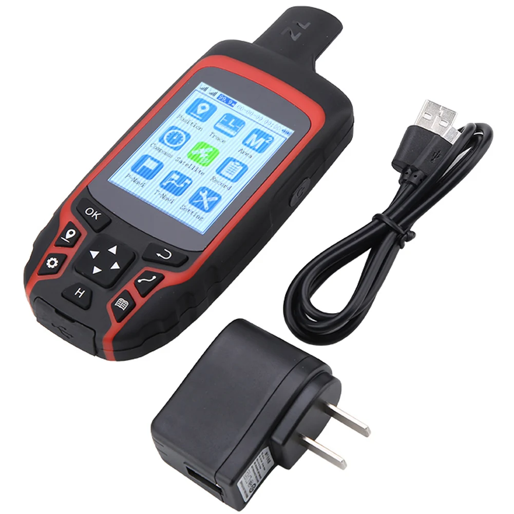 A6 Handheld GPS Navigacija, Kompasas, Lauko Vietą Tracker USB Įkrovimo AC110V JAV Plug