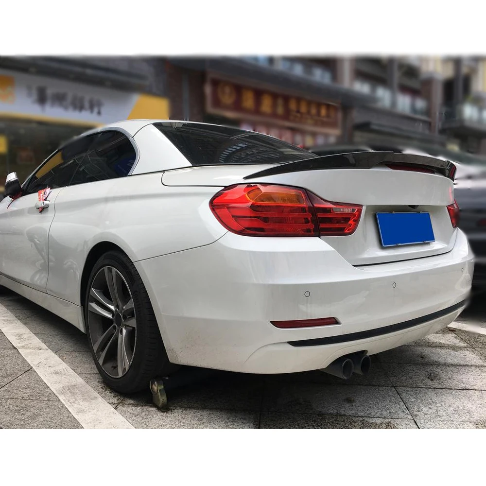 Galiniai Kamieno Spoileris BMW 4 Serijos F33 F83 M4 Kabrioletas - 2019 Anglies Pluošto Galinis Kamieno Įkrovos Lūpų Sparno