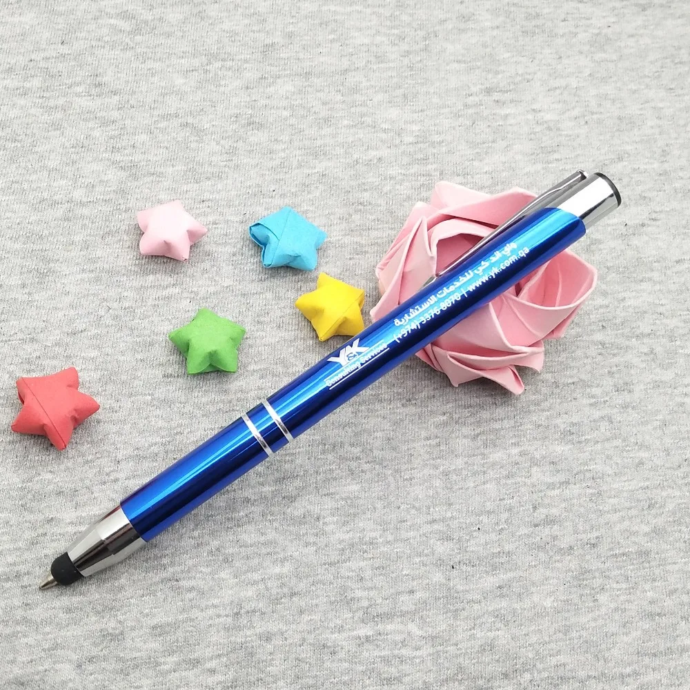 1pc NEMOKAMAI asmeninį pavadinimas pen išmaniųjų telefonų stylus pieštuku 10colors Šalies atveju Džiaugtis custom nemokamai su jūsų logotipu tekstas