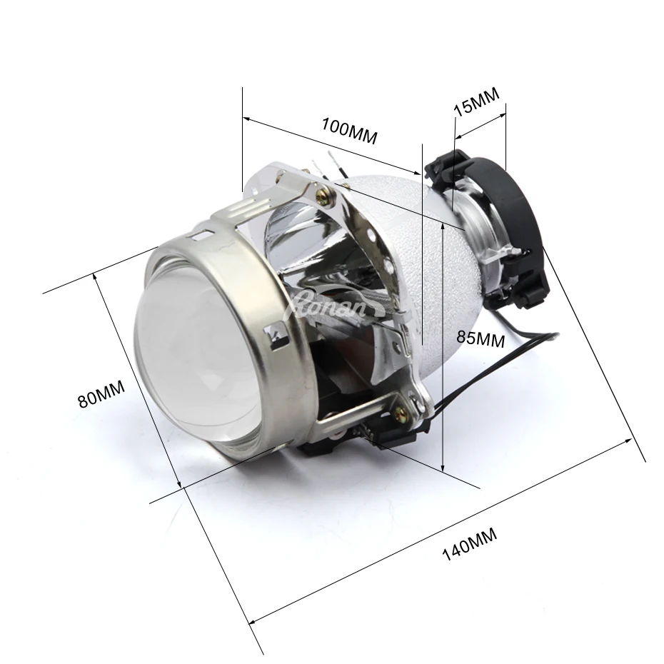 RONAN EVOX-R V2.0 D2S xenon Bi Projektorius Lęšiai priekinis žibintas modifikavimas E39 E60 X5 E53 A6 C5 C6 A8 Benz W211 209