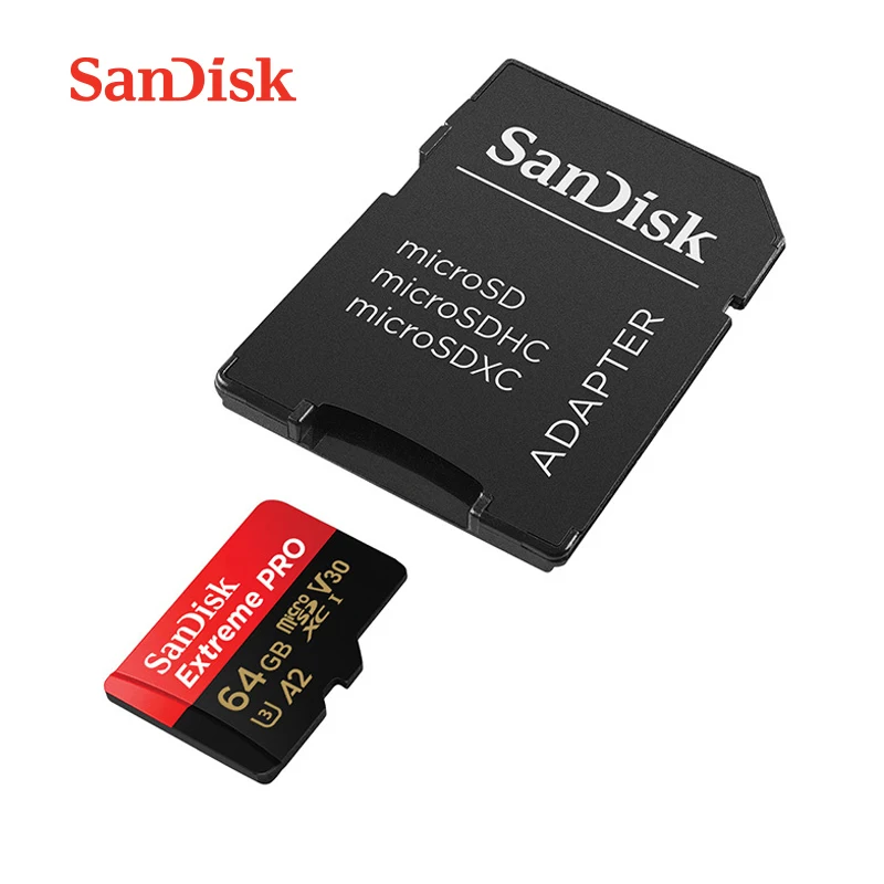 SanDisk Extreme PRO 170MB Atminties Kortelę 64GB 128GB 256 GB 400GB 