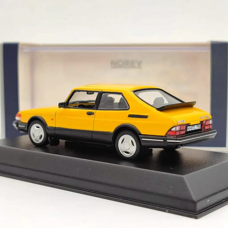 Norev 1/43 Už Saab 900 Turbo 16 Diecast Modeliai Limited Edition Kolekcija Geltona Auto Žaislai Automobilių Dovana