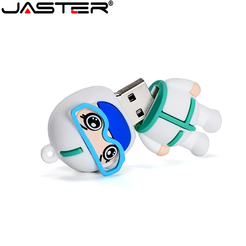 JASTER gydytojas, Slaugytoja Pendrive 4GB 8GB 16GB 32GB 64GB USB 2.0 Atminties Pen Ratai Stick, USB 