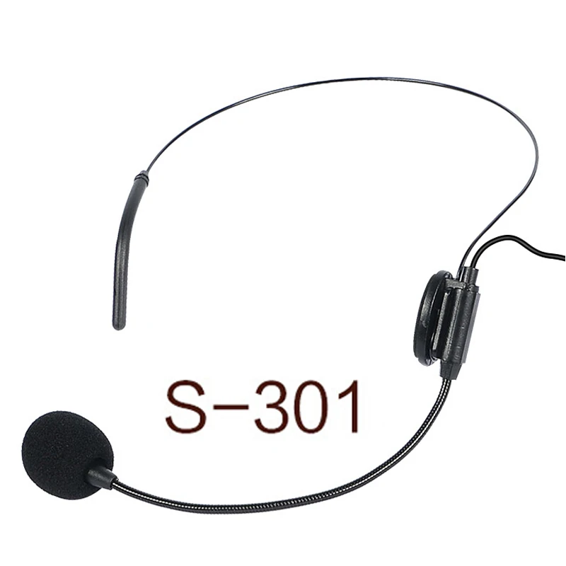 Pro Dual Ausies, Galvos Nešioti laisvų Rankų įrangą Kondensatoriaus Mikrofonas, Garso Mikrofonas (3,5 mm sujungtas, su Apykakle Įrašą Mic už Lound Garsiakalbis