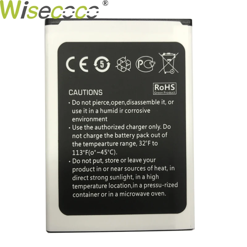 WISECOCO Naujas Originalus 2000mAh Baterija Prestigio Wize Q3 DUO PSP3471 Smart Mobilųjį telefoną laikant Su Sekimo Numerį