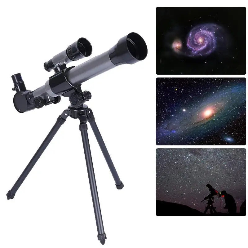 Lauko Monokuliariniai Astronominis Teleskopas Su Trikoju Nešiojamų Žaislas Vaikams